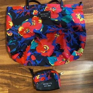 Rossetti tote and coin purse